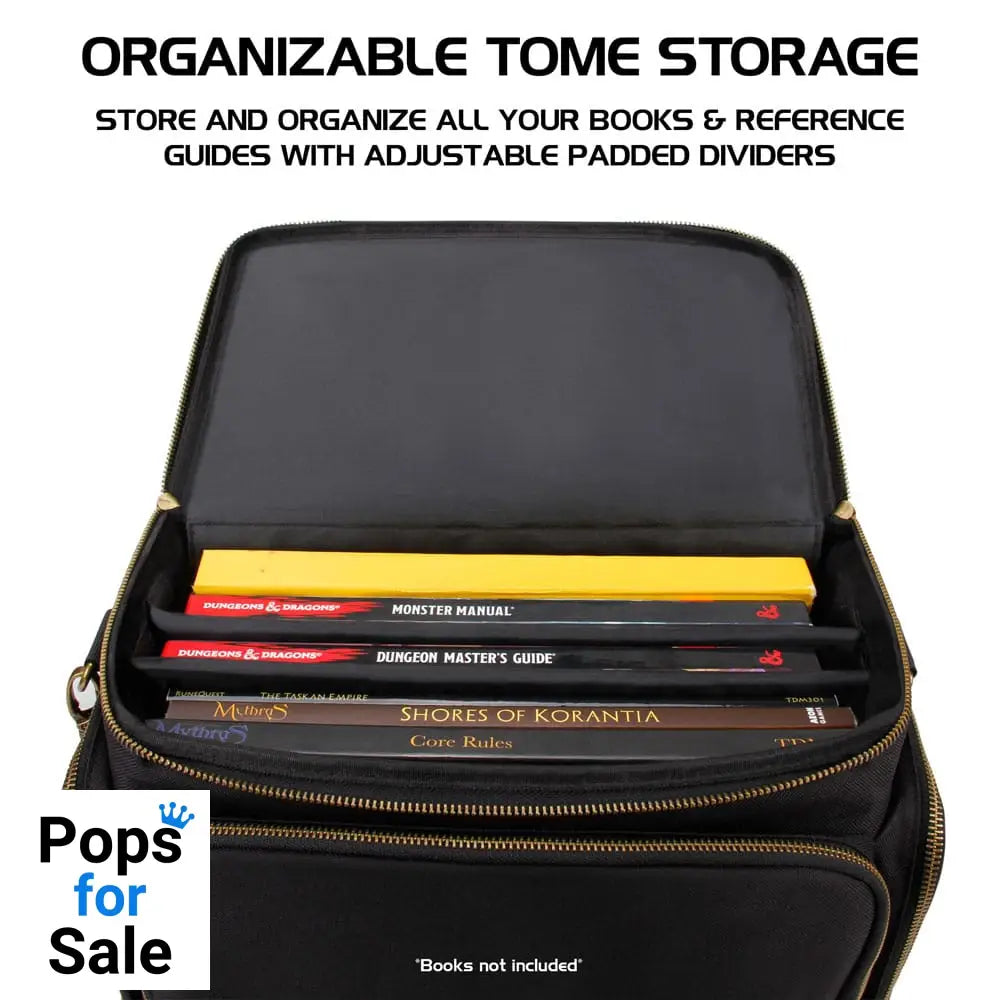 Enhance Tabletop Series Adventurer’s Travel Bag Black Bags