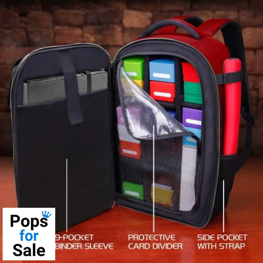 Enhance TCG Series Card Backpack Collector's Edition Red