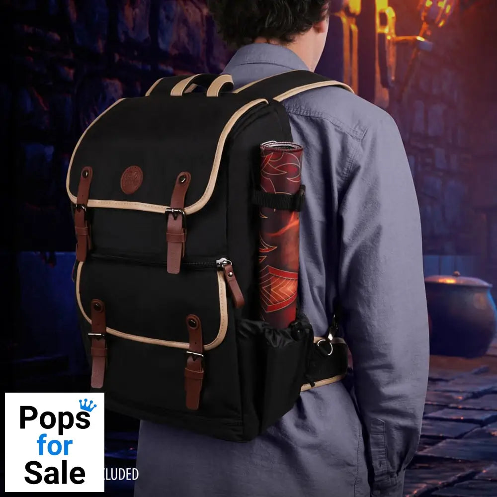 Enhance TCG Series Trading Card Backpack Designer Edition Black Full-size