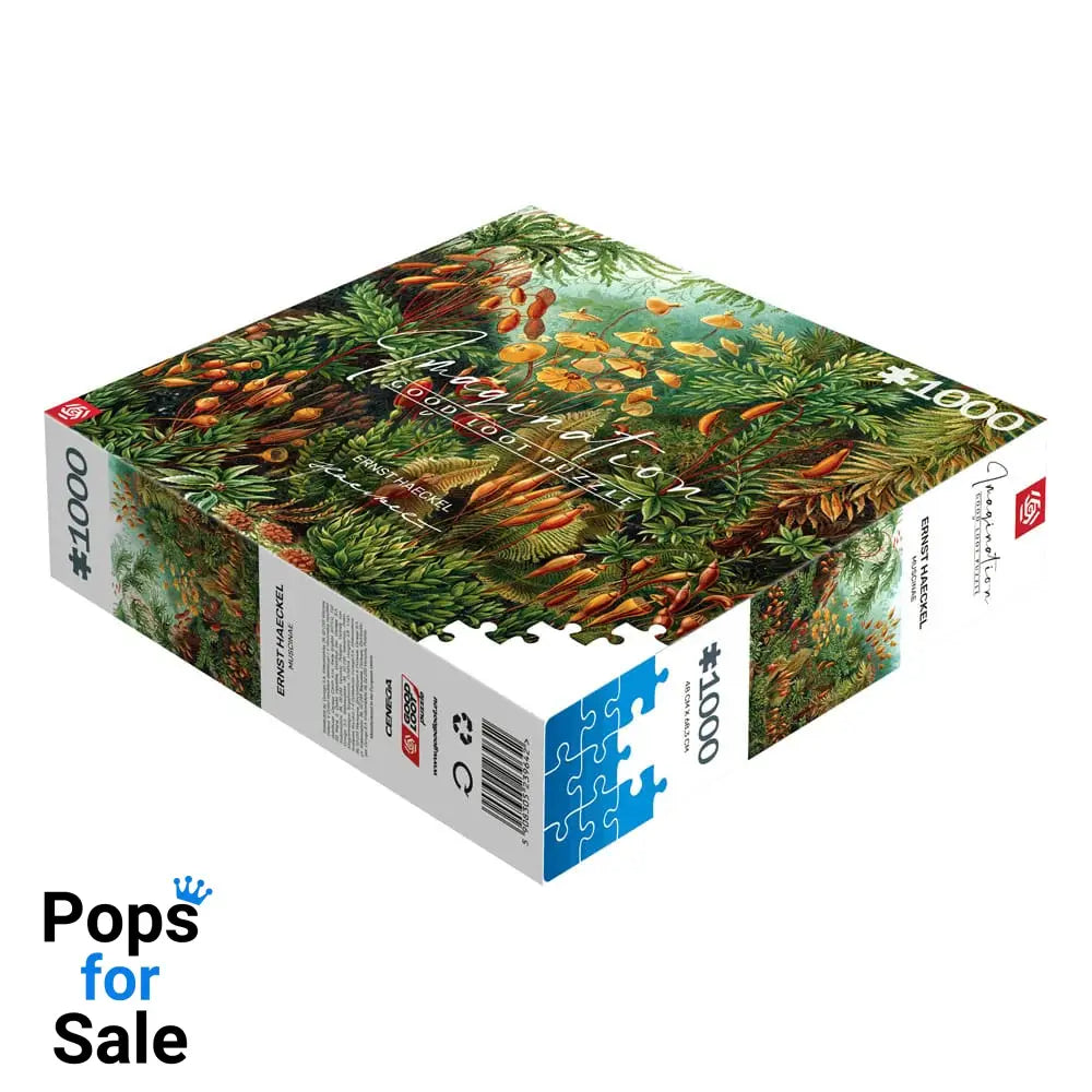 Ernst Haeckel Imagination Puzzle Muscinae (1000 pieces)