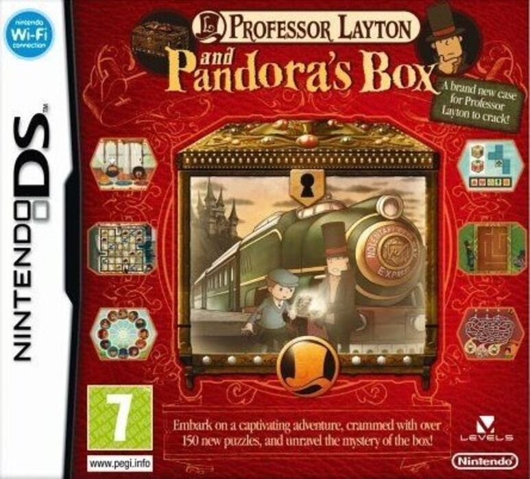Professor Layton and Pandoras Box for the Nintendo DS/3DS