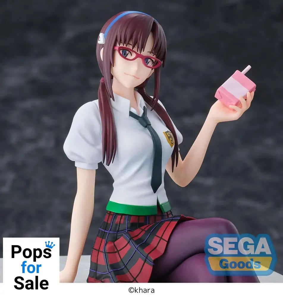 Evangelion: New Theatrical Edition PM Perching PVC Statue Mari Makinami Illustrious 14 cm Statues