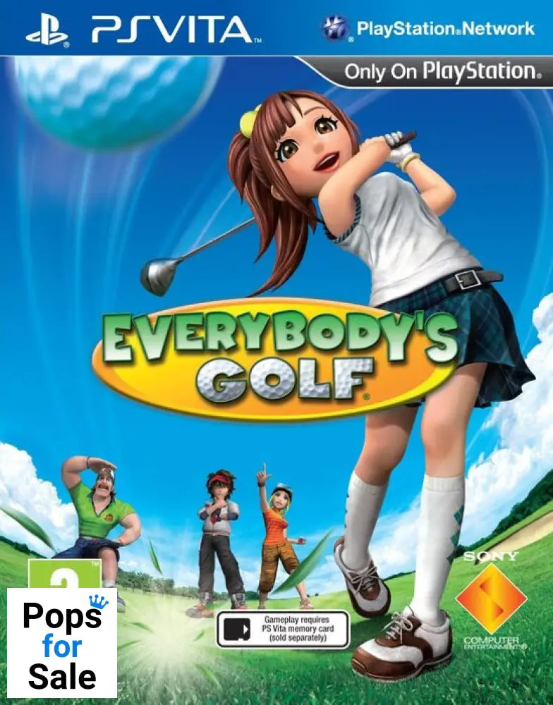 Everybody's Golf for Sony Playstation PS Vita