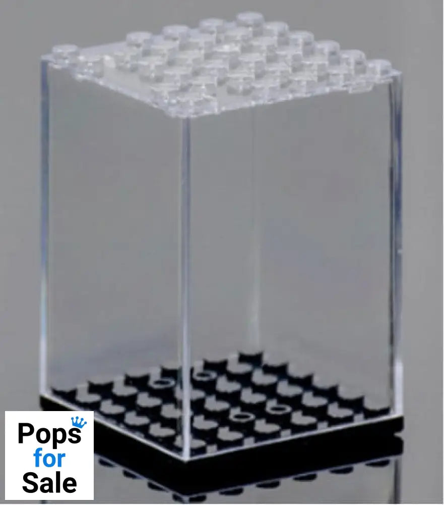 Evoretro Acrylic Display Case for mini figures Single Stackable Gadgets