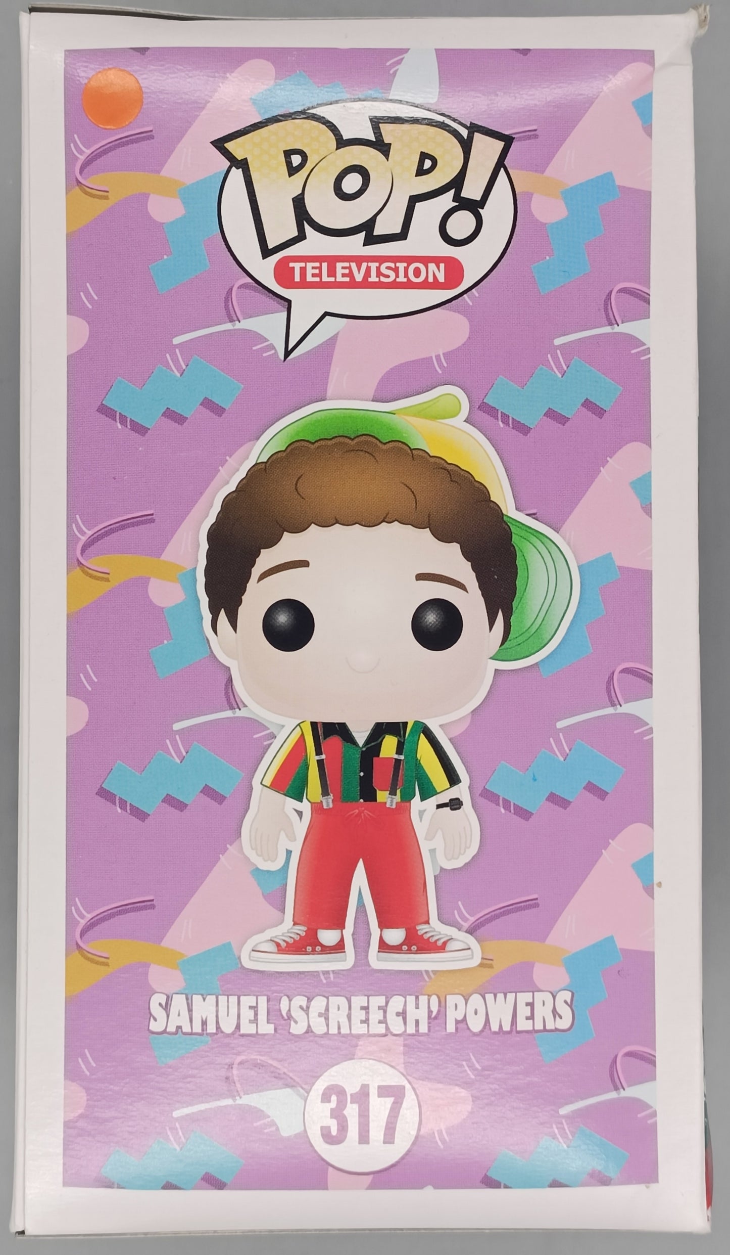#317 Samuel Screech Powers - Saved by the Bell - Box Damaged Funko POP