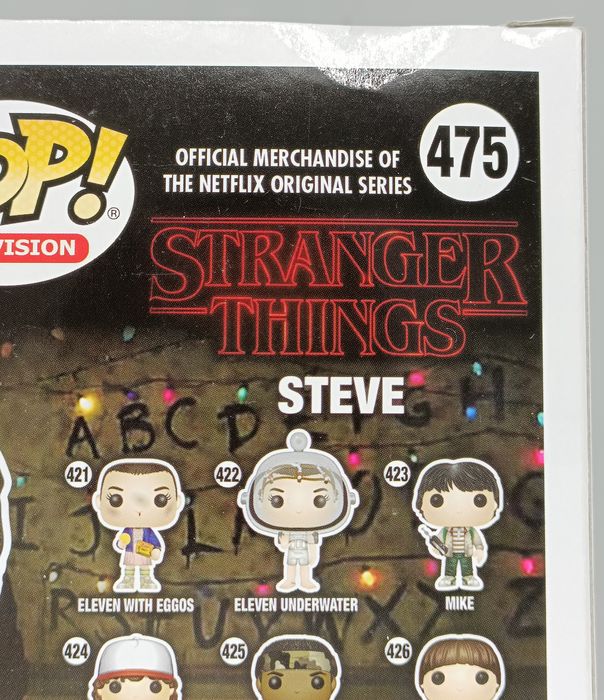 #475 Steve - Stranger Things - 2017 Con - Box Damaged Funko POP