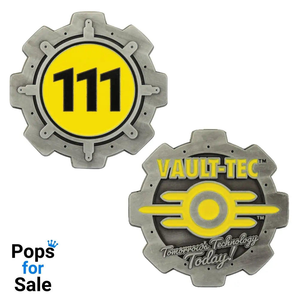 Fallout Limited Edition Vault 111 Door Coin