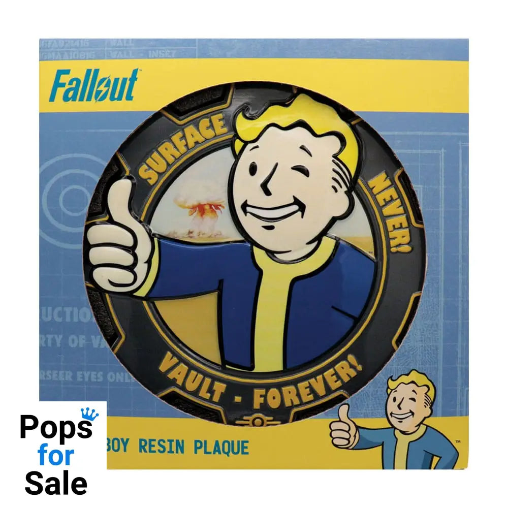 Fallout Resin Plaque Vault Boy