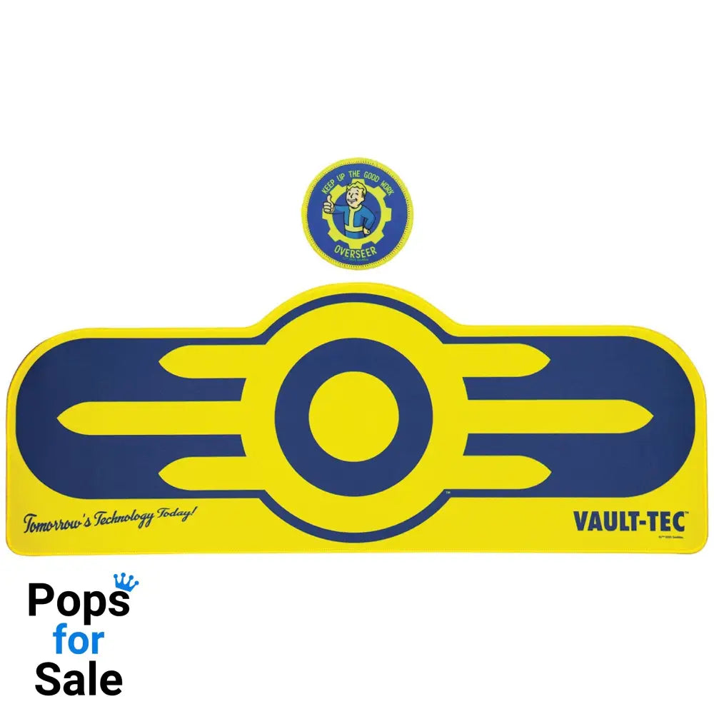 Fallout Vault-Tec XL Desk Pad and Coaster Set