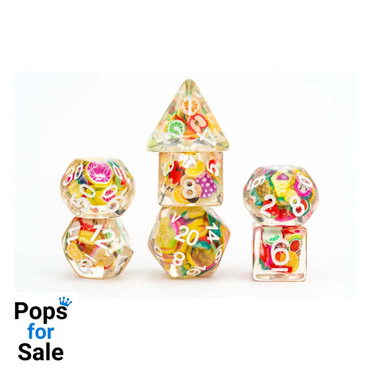 FanRoll Dice Set Fruit (7)
