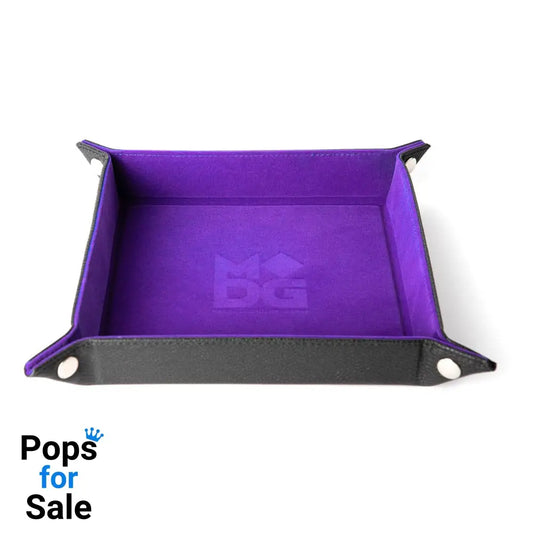 FanRoll Folding Dice Tray Velvet Purple