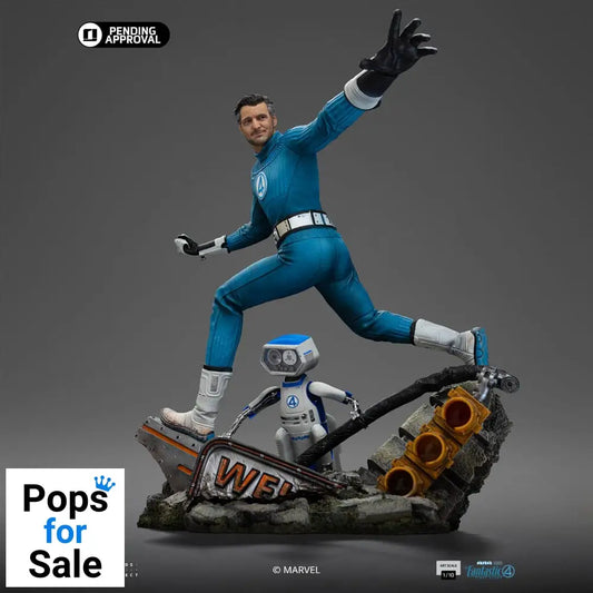 Fantastic Four Art Scale Statue 1/10 Mr. Fantastic and H.E.R.B.I.E 26 cm Statues