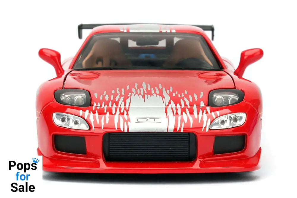 Fast & Furious Diecast Model 1/24 1993 Mazda RX-7 Vehicles