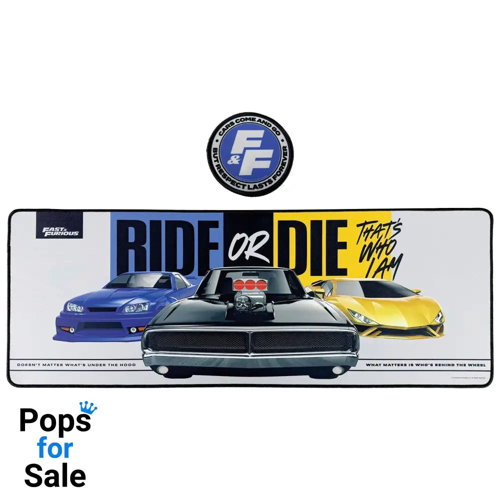 Fast & Furious Ride or Die Desk Pad and Coaster Set