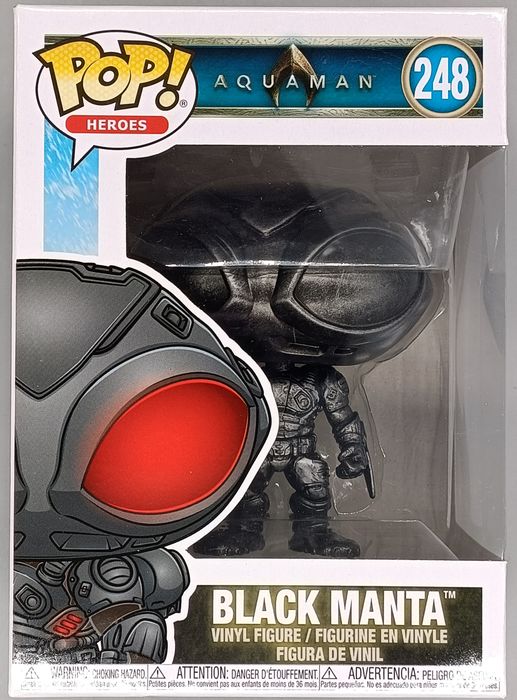 #248 Black Manta (Black) - DC Aquaman Funko POP