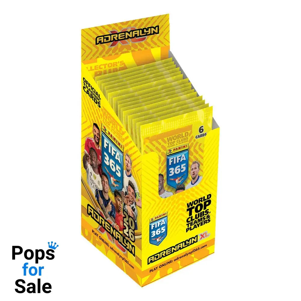 FIFA 365 Adrenalyn XL 2025 Trading Cards Flow Packs Display (24) Trading cards