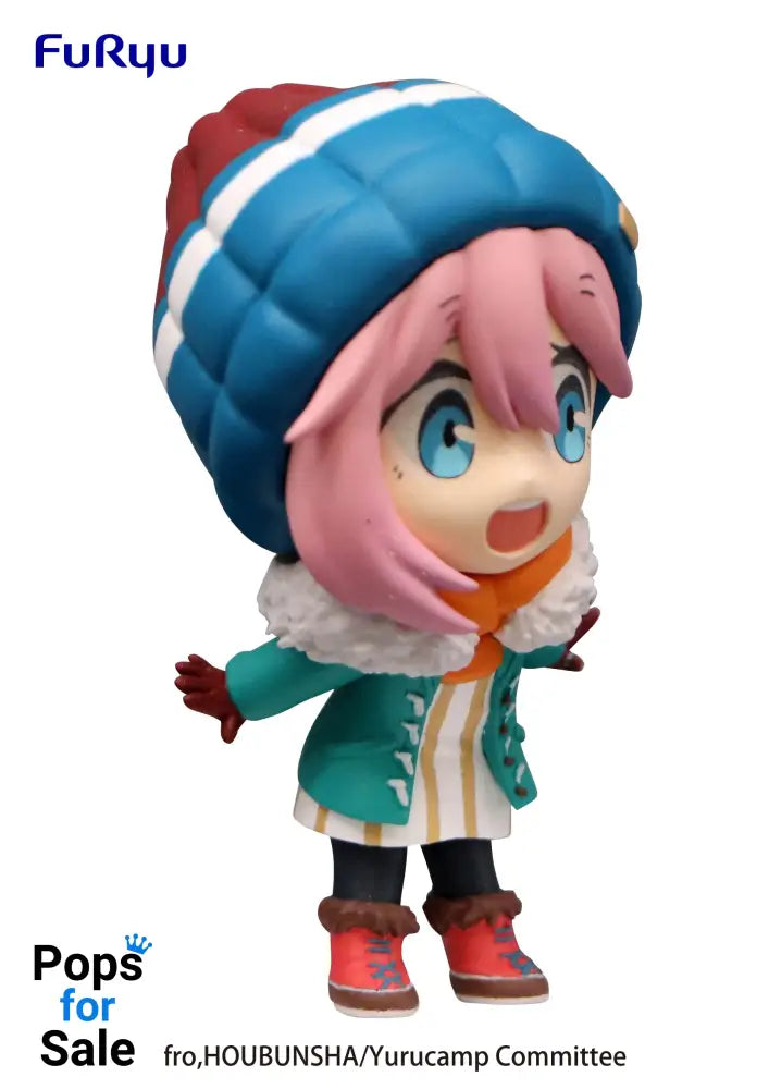 Figure Chobirume Nadeshiko Kagamihara - Laid-Back Camp S2 Vinyl Figure