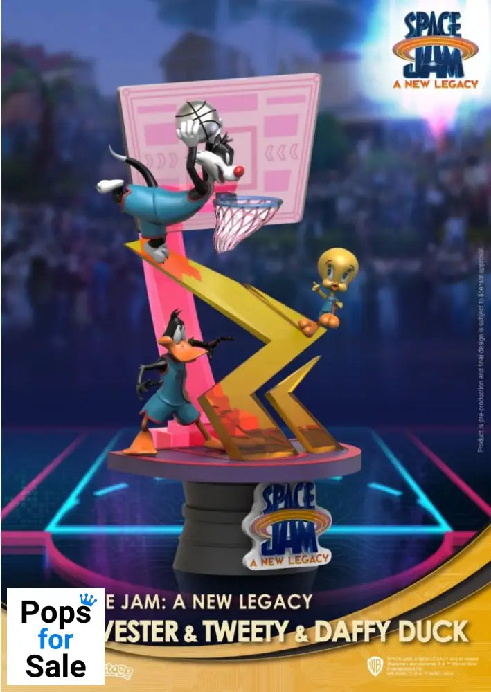 Figure (DS-071) Sylvester & Tweety & Daffy Duck - Space Jam: A New Legacy Figure