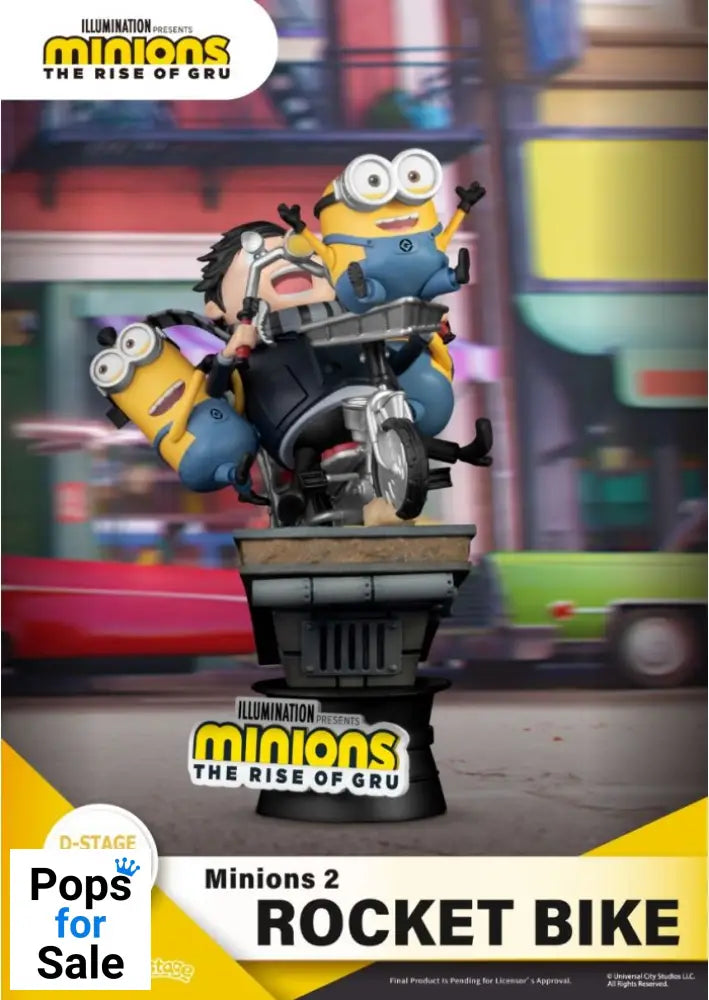 Figure (DS-111) Gru`s Bike - Minions: The Rise of Gru Figure