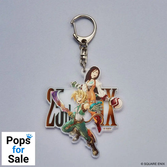 Final Fantasy IX Acrylic Keychain 25th Anniversary Zidane & Garnet