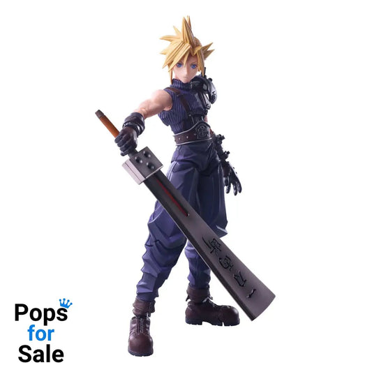 Final Fantasy VII Bring Arts Action Figure Cloud Strife Hardedge Ver. 15 cm