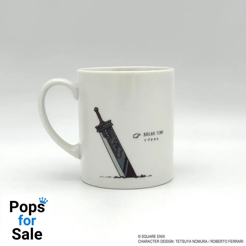 Final Fantasy VII Rebirth Mug Napping Cloud