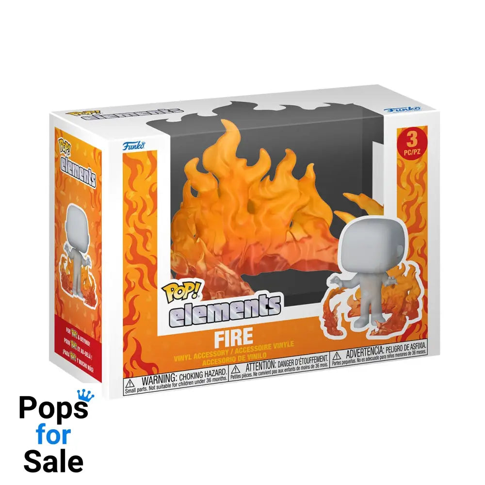 Fire POP! Nooks Vinyl Figure Red 5 cm