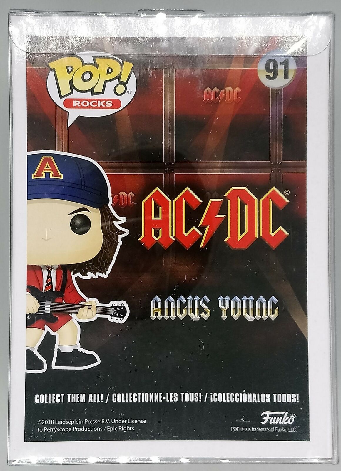#91 Angus Young (w/ Red Jacket) - Exclusive - ACDC Funko POP