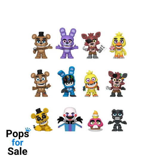 Five Night's at Freddy Mini Figures FNAF (10y Anniversary) 5 cm Display (12)