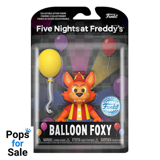 Five Nights at Freddy's Action Figure Balloon Foxy 13 cm