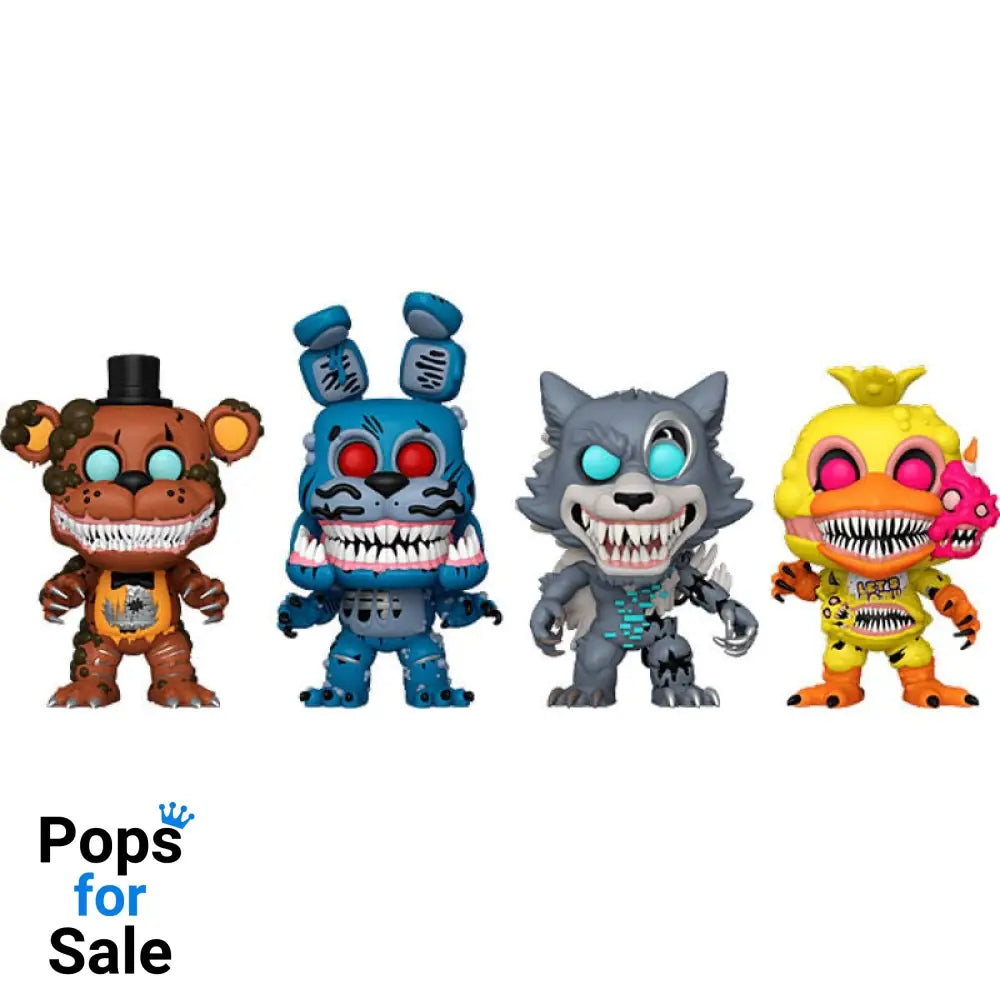 Five Nights at Freddy's POP! TV Vinyl Figure 4-Pack Twisted Ones 9 cm