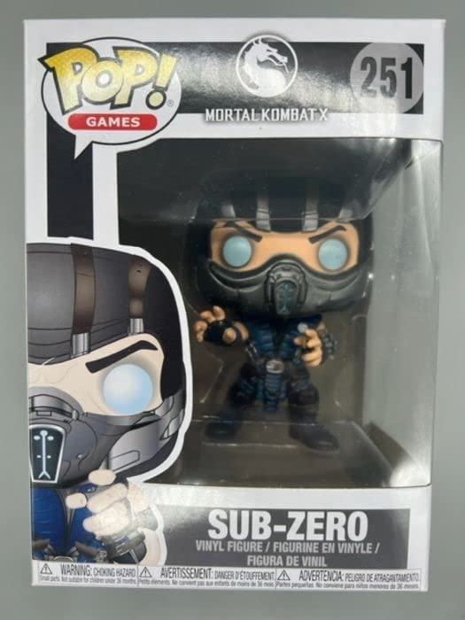 251 Sub-Zero - Mortal Kombat - Funko POP - Box Damaged