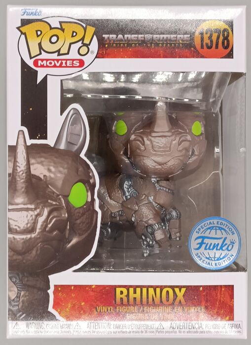 1378 Rhinox - Transformers Rise of the Beasts Funko POP
