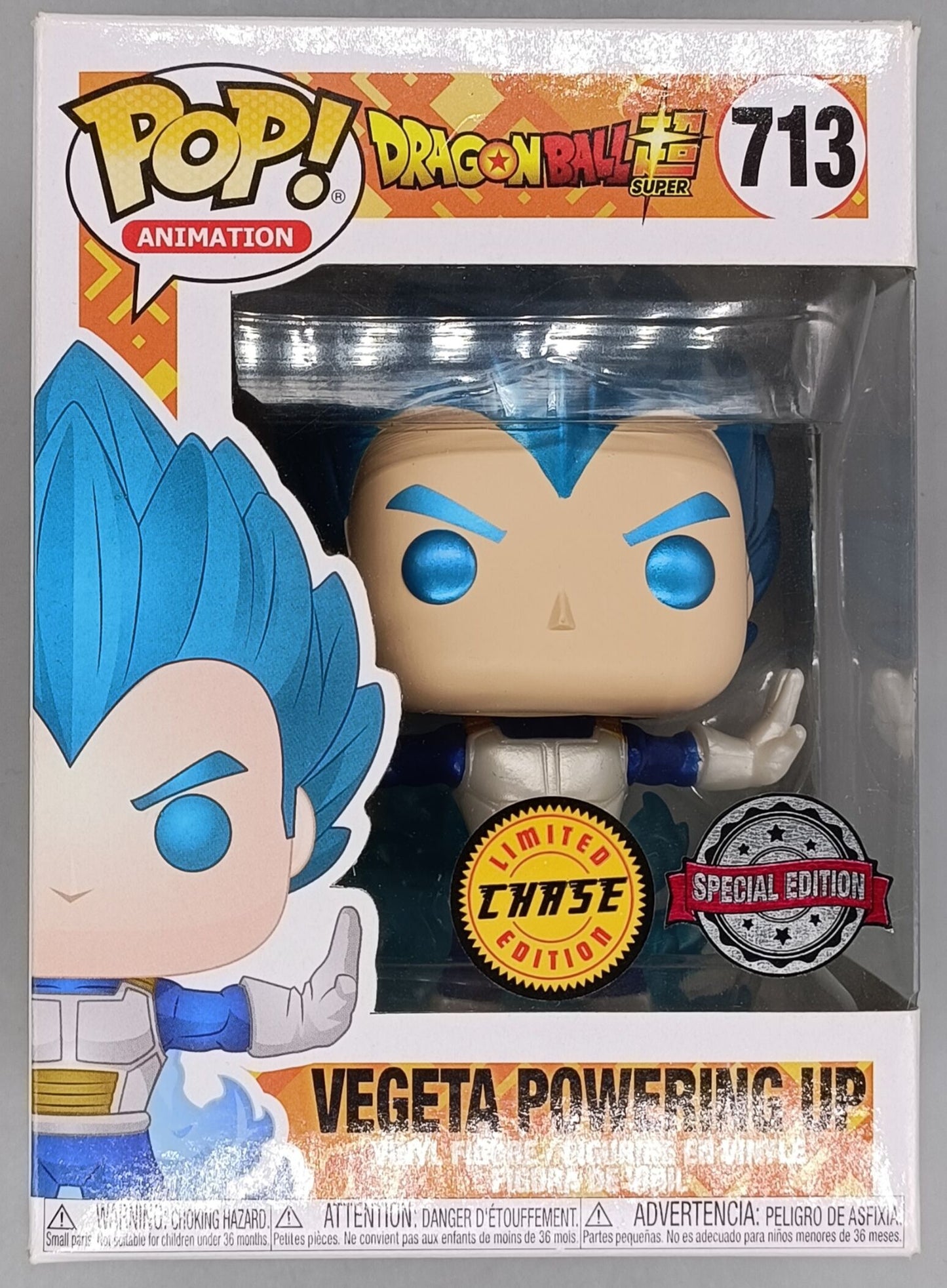 713 Vegeta (Powering Up) Metallic Chase - Dragon Ball Z Funko POP