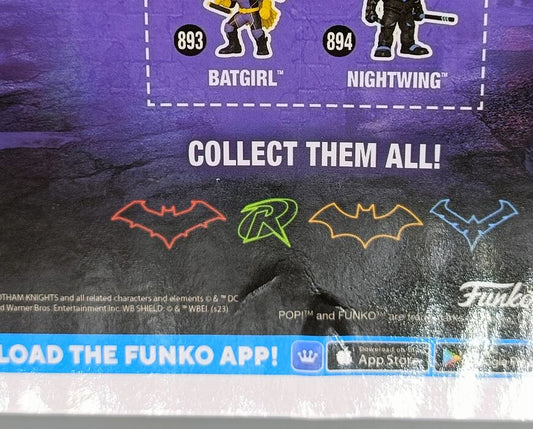 #893 Batgirl - Glow - DC Gotham Knights - Box Damaged Funko POP