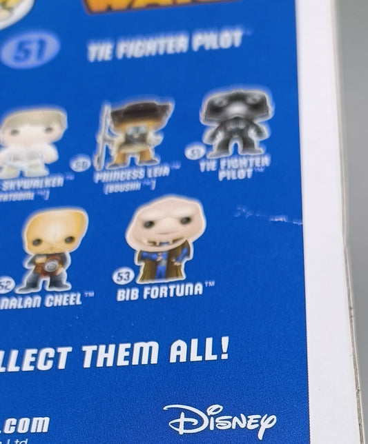 #51 TIE Fighter Pilot - Metallic - Star Wars - Box Damaged Funko POP