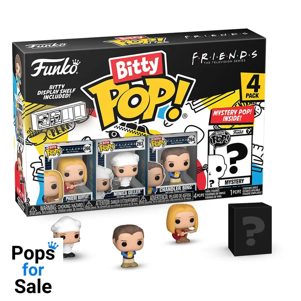 Friends Bitty POP! Vinyl Figure 4-Pack Phoebe 2,5 cm Funko POP Mini-figures
