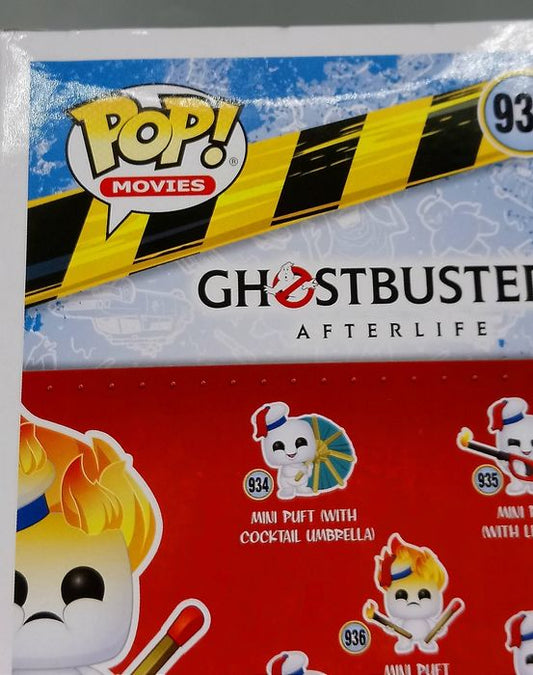 936 Mini Puft (on Fire) Ghostbusters Afterlife - Box Damaged Funko POP