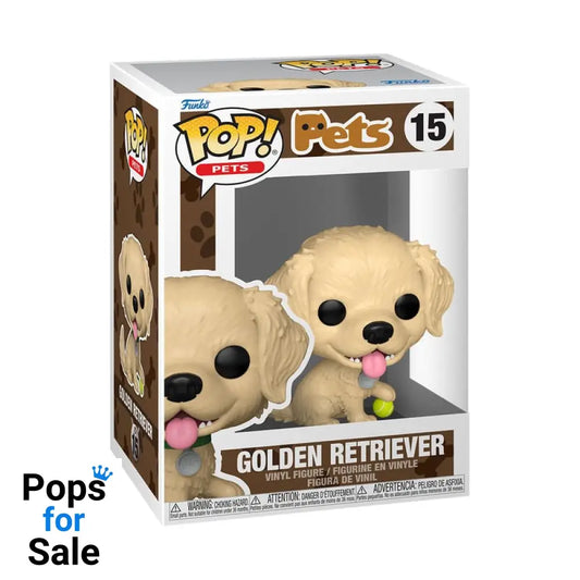 Funko-Legacy POP! Pets Vinyl Figure Golden Retriever 9 cm