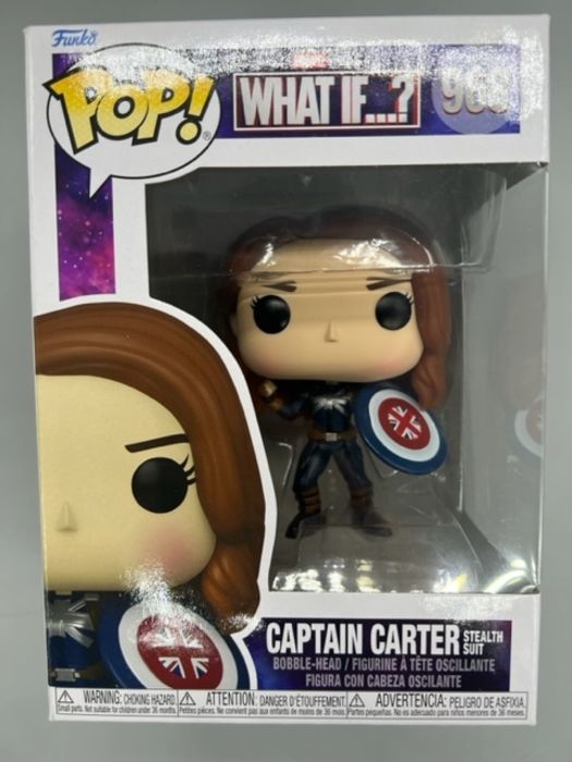 #968 Captain Carter (Stealth Suit) Marvel What if...? Funko POP