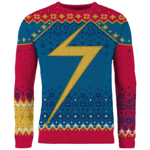 Ms Marvel Christmas Jumper (Size XXL)