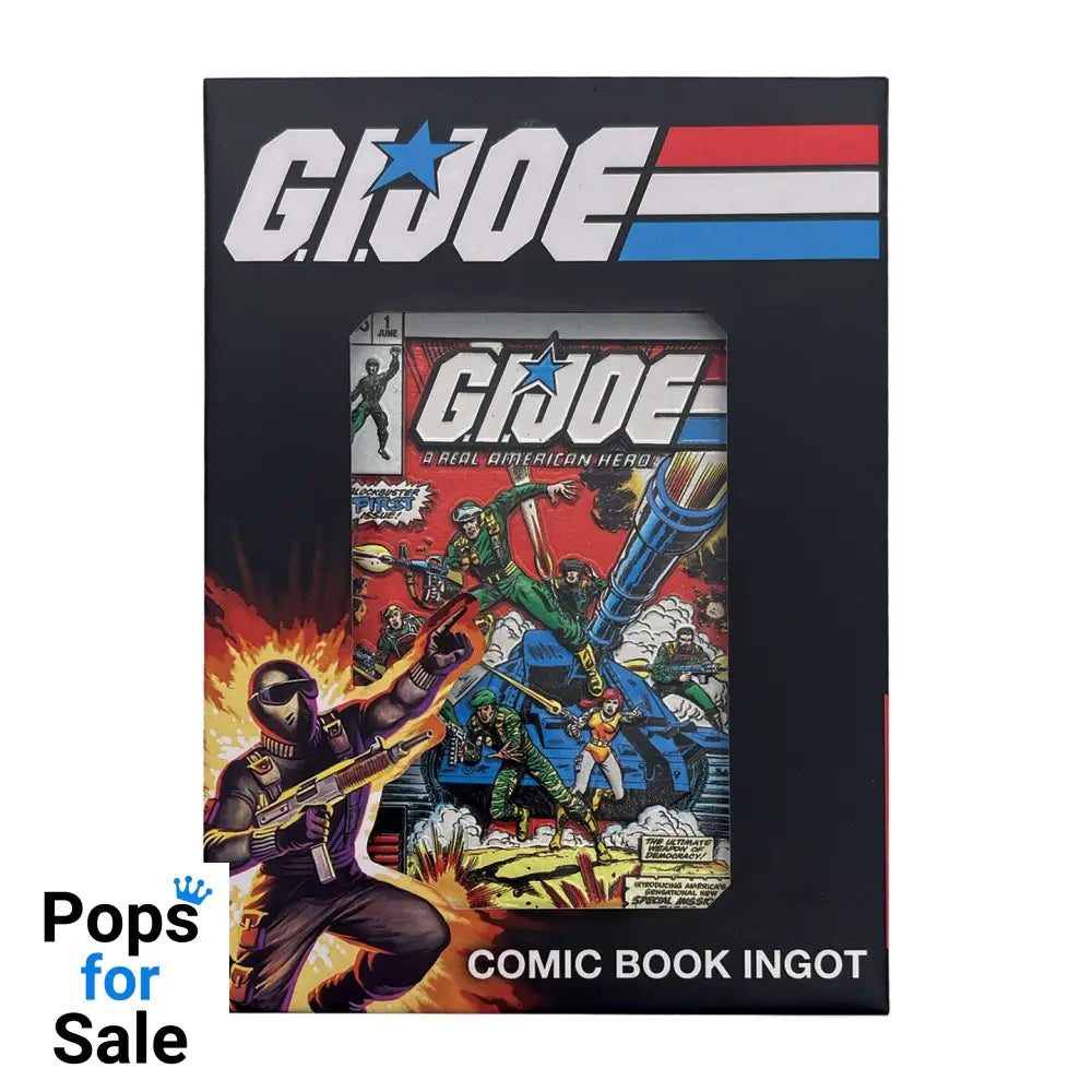 G.I. Joe: A Real American Hero #1 Limited Edition Ingot