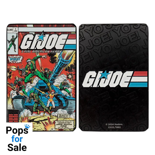 G.I. Joe Ingot A Real American Hero #1 Limited Edition