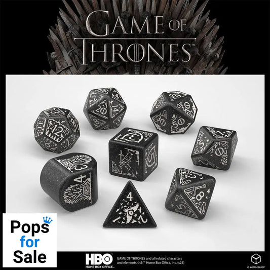 Game of Thrones Dice Set Night's Watch (8)