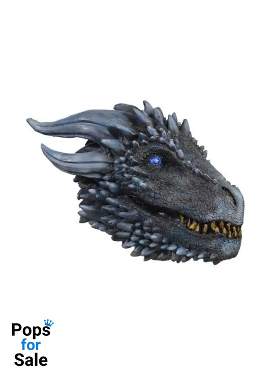 Game of Thrones Latex Mask White Walker Dragon