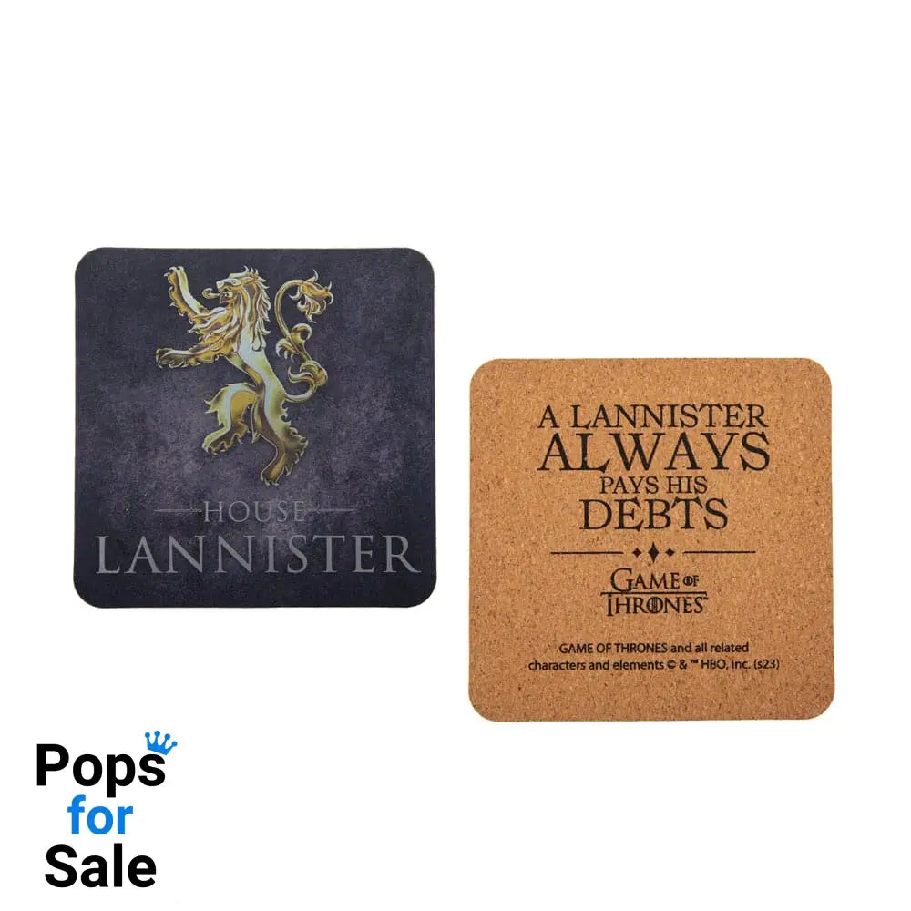 Game of Thrones Medallion Set Sigil Decoration