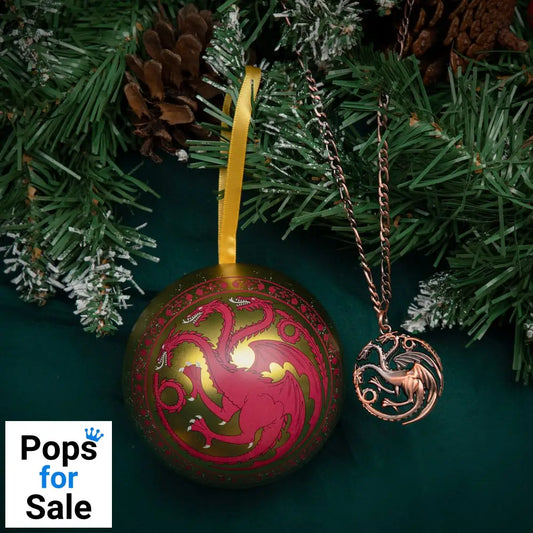 Game of Thrones Tree Ornament with Necklace Targaryen