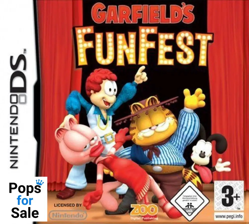 Garfields Fun Fest for the Nintendo DS/3DS