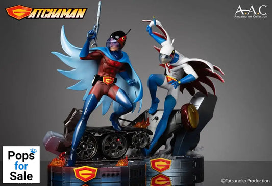 Gatchaman Amazing Art Collection Statue Joe the Condor, Expert in Shooting 34 cm