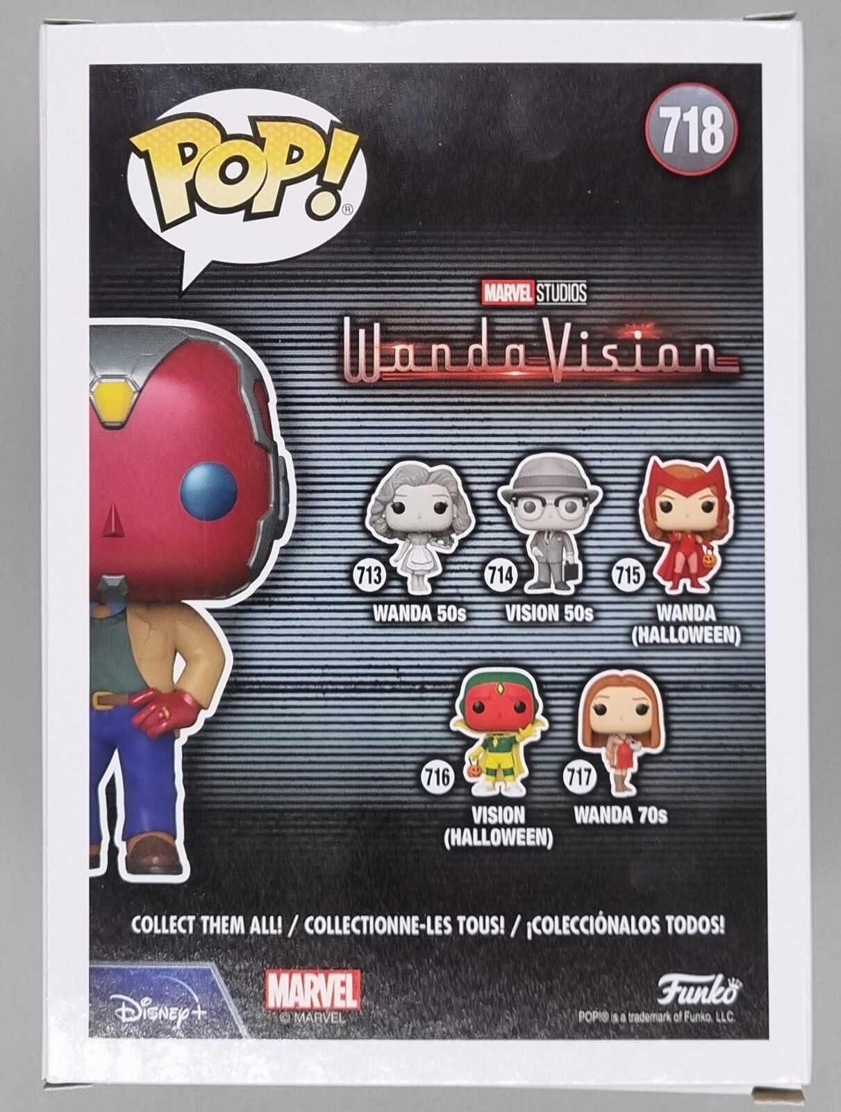 #718 70s Vision - Marvel Wandavision Funko POP
